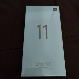 Mi11 Lite 5G ブラック　6GB 128GB(スマートフォン本体)