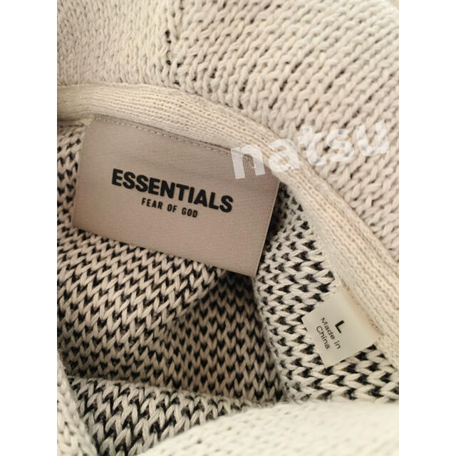 FEAR OF GOD(フィアオブゴッド)のFOG - Fear Of God Essentials Knit Hoodie メンズのトップス(ニット/セーター)の商品写真