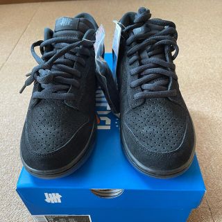 ナイキ(NIKE)のUNDEFEATED × NIKE DUNK LOW SP "BLACK"(スニーカー)