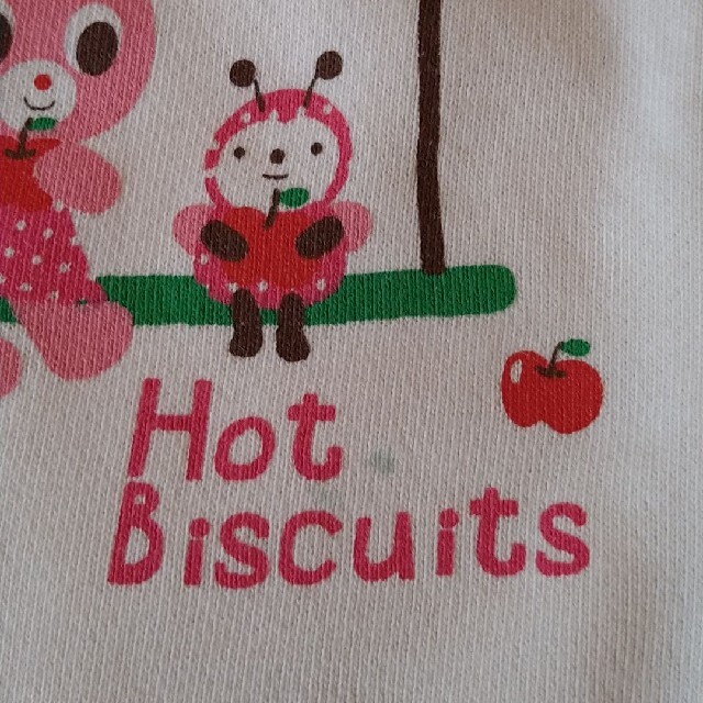 HOT BISCUITS(ホットビスケッツ)のホットビスケッツ　トレーナー 100cm キッズ/ベビー/マタニティのキッズ服女の子用(90cm~)(Tシャツ/カットソー)の商品写真