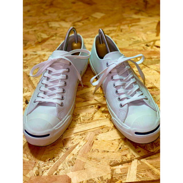 CONVERSE(コンバース)の【高級感】ワックスシューレース 平紐 ホワイト  白　120cm メンズの靴/シューズ(スニーカー)の商品写真