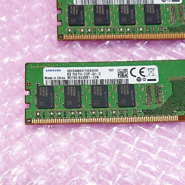 メモリ Samsung 16GB (8GBx2) DDR4-2133 (51 1