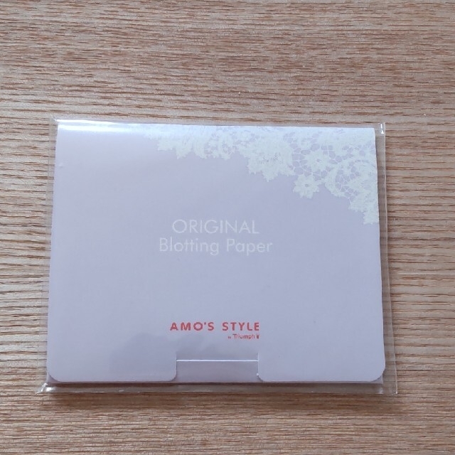 AMO'S STYLE(アモスタイル)のあぶらとり紙【未使用】 コスメ/美容のメイク道具/ケアグッズ(あぶらとり紙)の商品写真