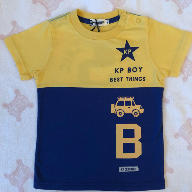 KP(ニットプランナー)の今期新品🎗KPボーイ　半袖Tシャツ　90  キッズ/ベビー/マタニティのキッズ服男の子用(90cm~)(Tシャツ/カットソー)の商品写真