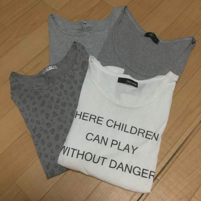 CECIL McBEE(セシルマクビー)のロンＴ 4枚セット セシル有り♡ レディースのトップス(Tシャツ(長袖/七分))の商品写真