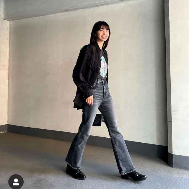 限定品定価よりお安く♡限定革パッチ♡MOUSSY MVS BLACK FLARE | www