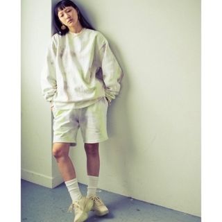 アメリカンアパレル(American Apparel)の★★【人気】アメリカンアパレル　トレーナー　タイダイ　ベージュ　Mサイズ　★★　(スウェット)