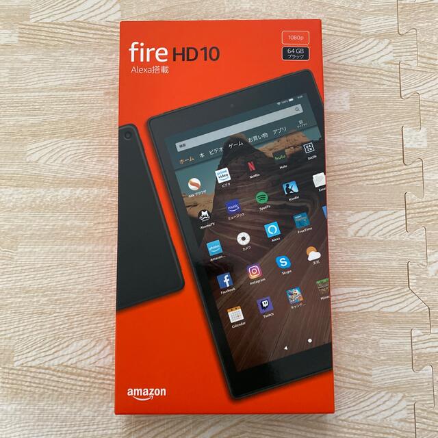 新品未使用 Amazon fire HD 10 64GB ブラック 第9世代64GB