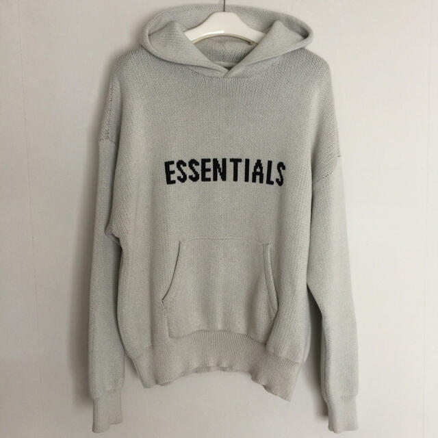 ニット Fear of God FOG Essentials パーカー L状態使用感あり