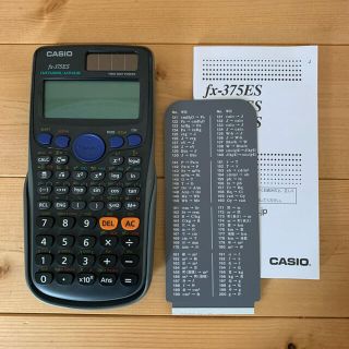 カシオ(CASIO)のCASIO 関数電卓　fx-375ES(その他)