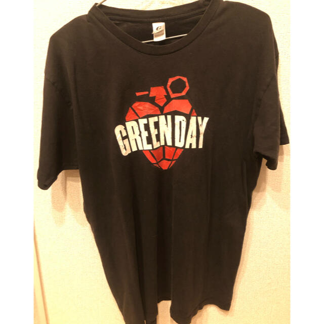 green - GREEN DAY グリーンデイ AMERICAN IDIOT Tシャツ XLの通販 by