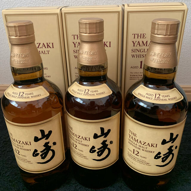 食品・飲料・酒山崎12年 響 マッカラン12年 新品未開封 3本セット 値下げしました‼️