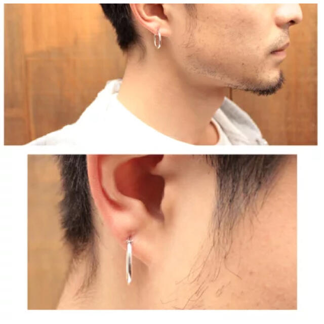 VIVIFY(ビビファイ)の新品未使用 VIVIFY ビビファイ Hoop Pierce 片耳分 メンズのアクセサリー(ピアス(片耳用))の商品写真