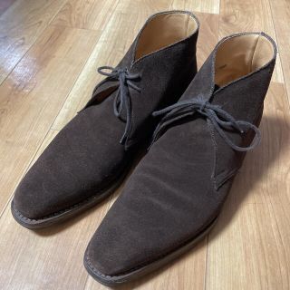 クロケットアンドジョーンズ(Crockett&Jones)のクロケット&ジョーンズ　スエード チャッカブーツ　6E(ドレス/ビジネス)