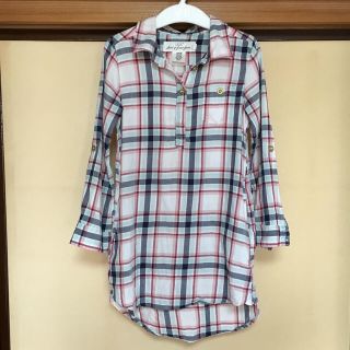 エイチアンドエム(H&M)の値下げ☆美品☆h&mシャツワンピース 3-4Y(ワンピース)