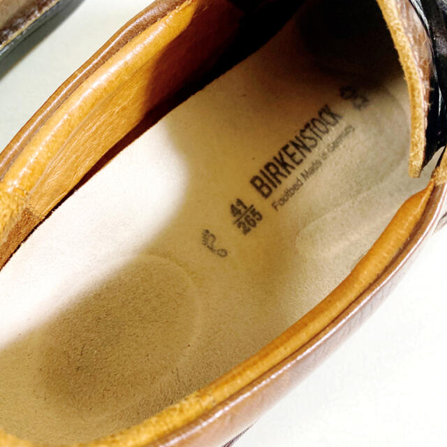 BIRKENSTOCK BIRKENSTOCK Memphis leather shoes ▼の通販 by dop.|ビルケンシュトックならラクマ - ▼ 定番正規品