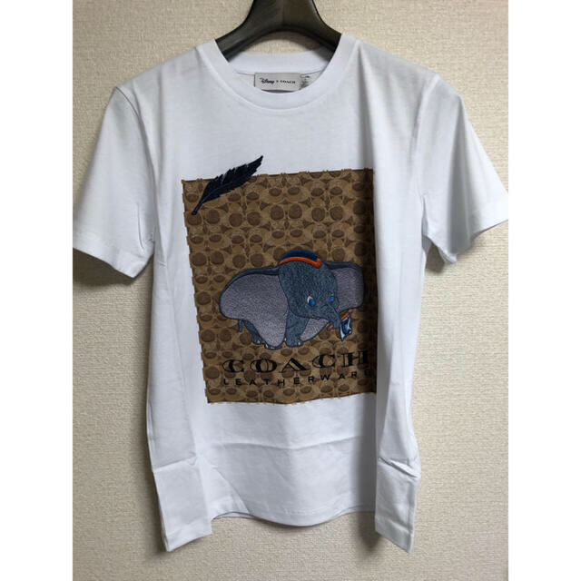 今年の新作から定番まで 新品 未使用 Coach ディズニーコラボtシャツ Sサイズ ダンボ刺繍 Tシャツ 半袖 袖なし Guiacieneguilla Com