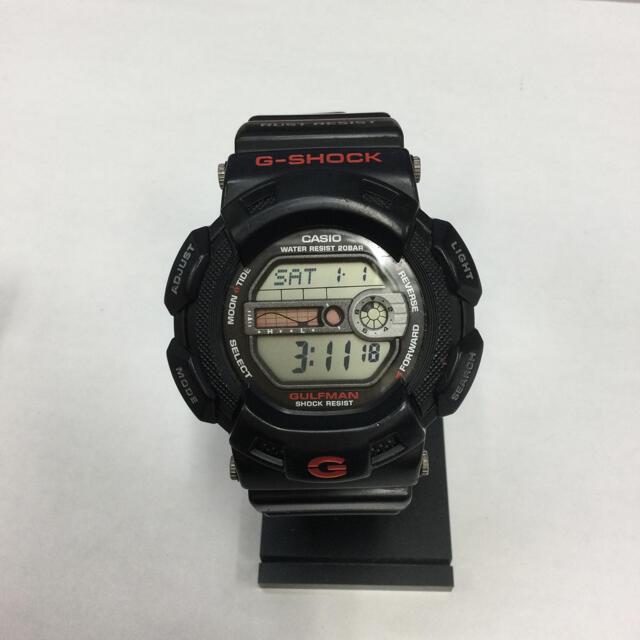 4199円 40％OFFの激安セール G-SHOCK G-9100 GULF MAN チタンバック デジタル 腕時計