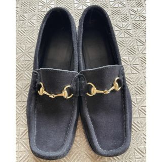 グッチ(Gucci)のGUCCI メンズ スエード製ローファー 23401 25.5cm 40 1/2(その他)