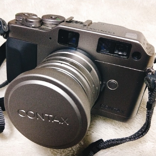 のぶ様専用/コンタックス CONTAX G1+metal hood gg-2 スマホ/家電/カメラのカメラ(フィルムカメラ)の商品写真