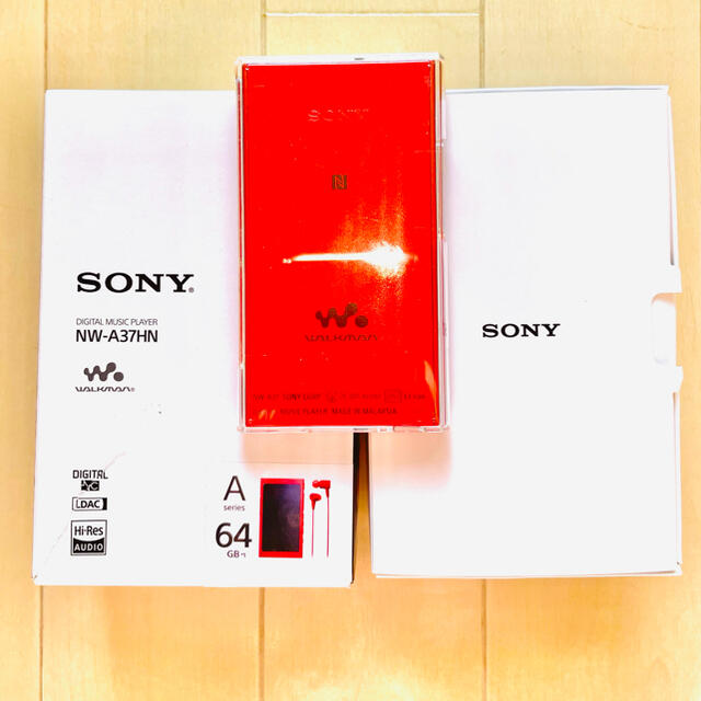 SONY(ソニー)のSONY Hi-Res WALKMAN  スマホ/家電/カメラのオーディオ機器(ヘッドフォン/イヤフォン)の商品写真