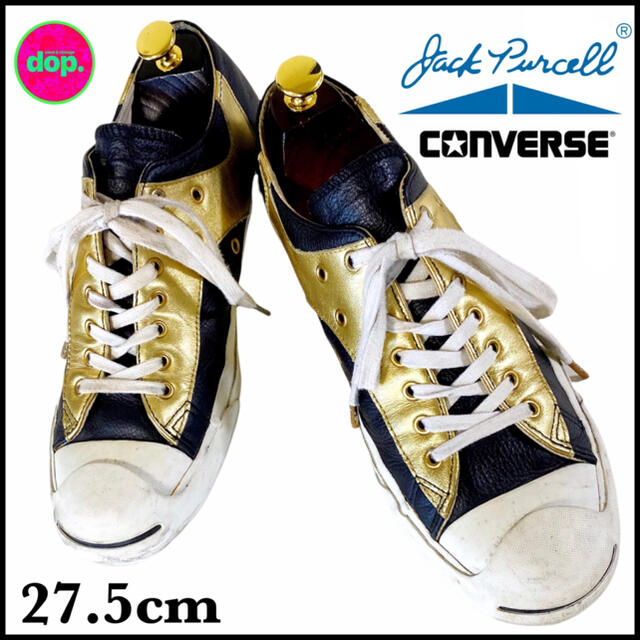 ▼ JACK PURCELL GOLD × BLACK shoes ▼