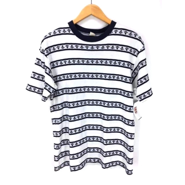 WAREHOUSE(ウエアハウス)のWAREHOUSE（ウェアハウス） ネックリンガー ボーダー Tシャツ メンズ メンズのトップス(Tシャツ/カットソー(半袖/袖なし))の商品写真
