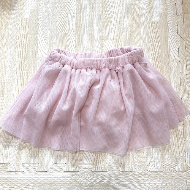 babyGAP(ベビーギャップ)のベビーギャップ　チュールスカート　ピンク　 キッズ/ベビー/マタニティのベビー服(~85cm)(スカート)の商品写真