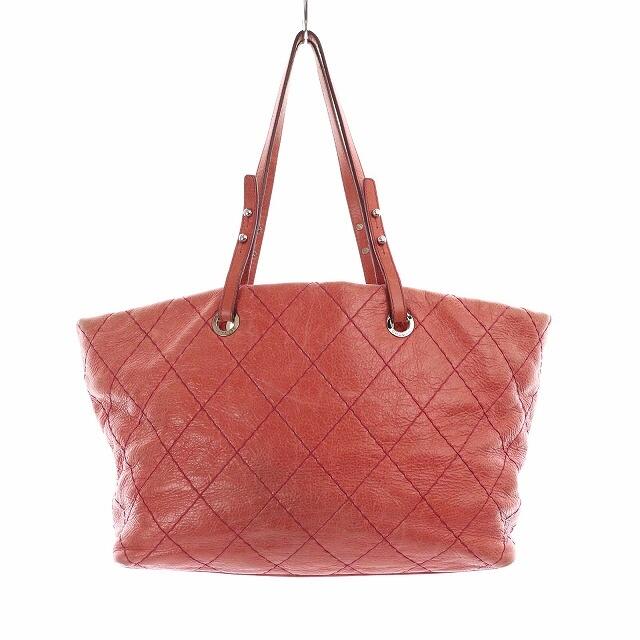 CHANEL - シャネル オンザロード ワイルドステッチ ココマーク トート