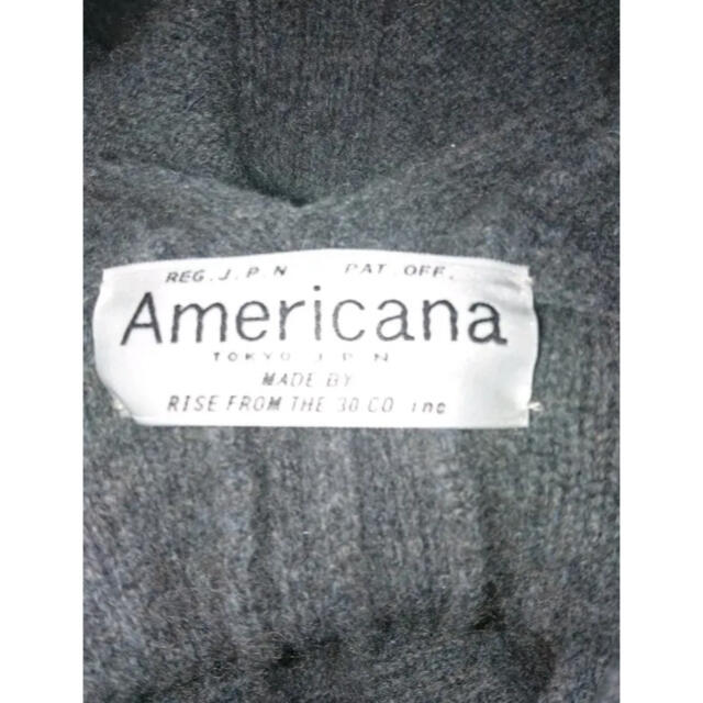 DEUXIEME CLASSE(ドゥーズィエムクラス)のドゥーズィエムクラス AMERICANA ニット ポンチョ レディースのジャケット/アウター(ポンチョ)の商品写真