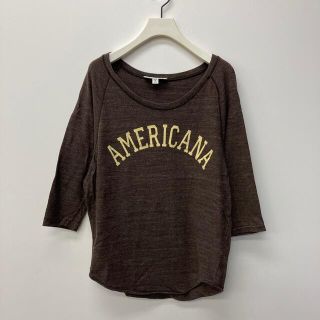 アメリカーナ(AMERICANA)のAmericana アメリカーナ/ラグランカットソー(カットソー(長袖/七分))