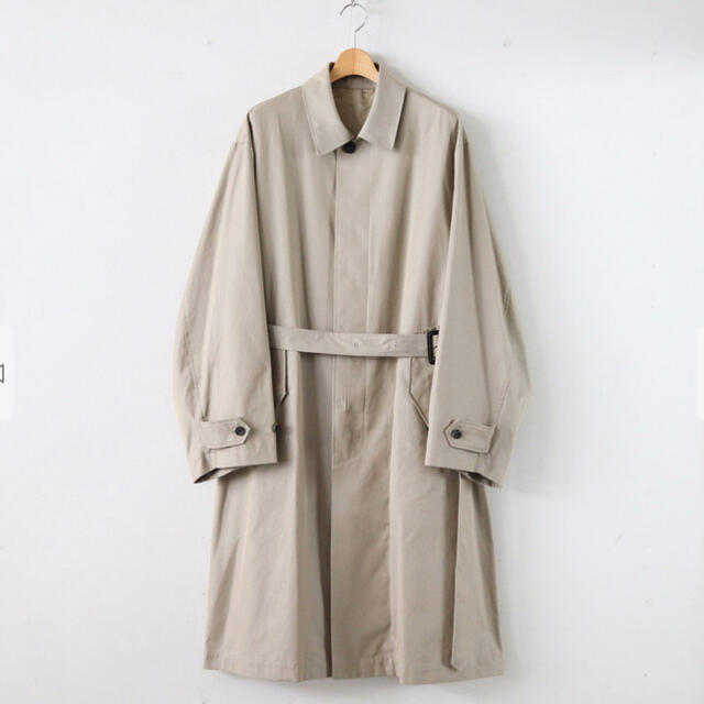 stein SLEEVE OVER FOUNDATION COAT・BEIGE  メンズのジャケット/アウター(トレンチコート)の商品写真