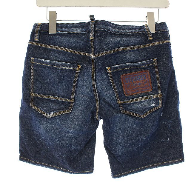 ディースクエアード ハーフパンツ ショートパンツ デニム M インディゴ