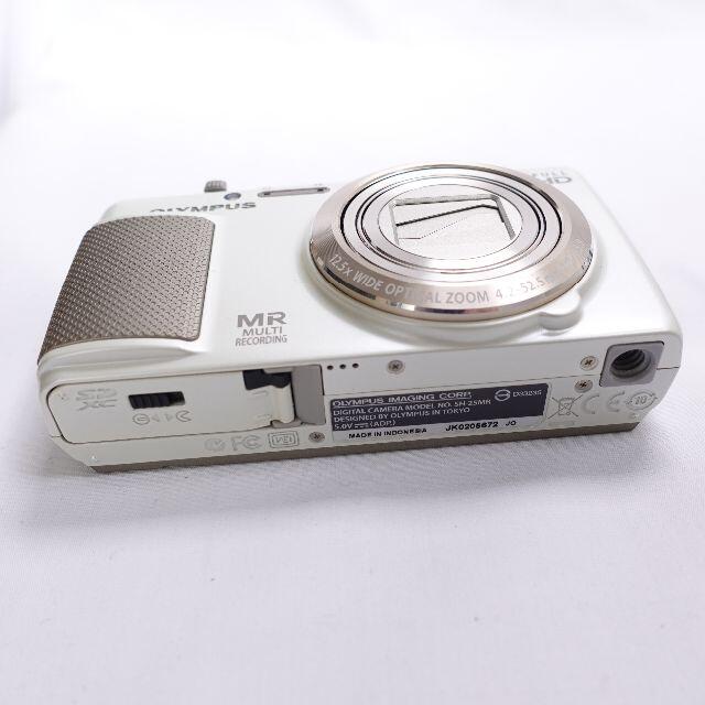 OLYMPUS(オリンパス)のOLYMPUS　デジタルカメラ SH-25MR　ホワイト スマホ/家電/カメラのカメラ(コンパクトデジタルカメラ)の商品写真