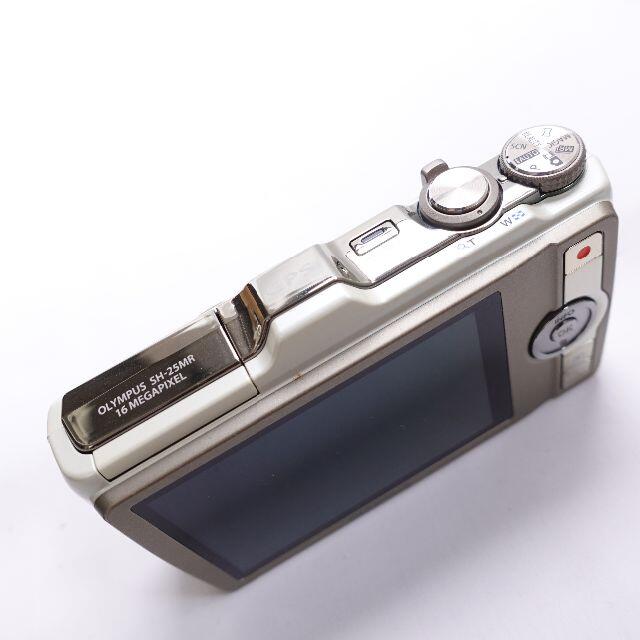 OLYMPUS(オリンパス)のOLYMPUS　デジタルカメラ SH-25MR　ホワイト スマホ/家電/カメラのカメラ(コンパクトデジタルカメラ)の商品写真