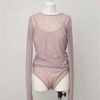 ロザリームーン(Rosary moon)の新品未使用 Rosarymoon back kashkur  leotard(シャツ/ブラウス(長袖/七分))