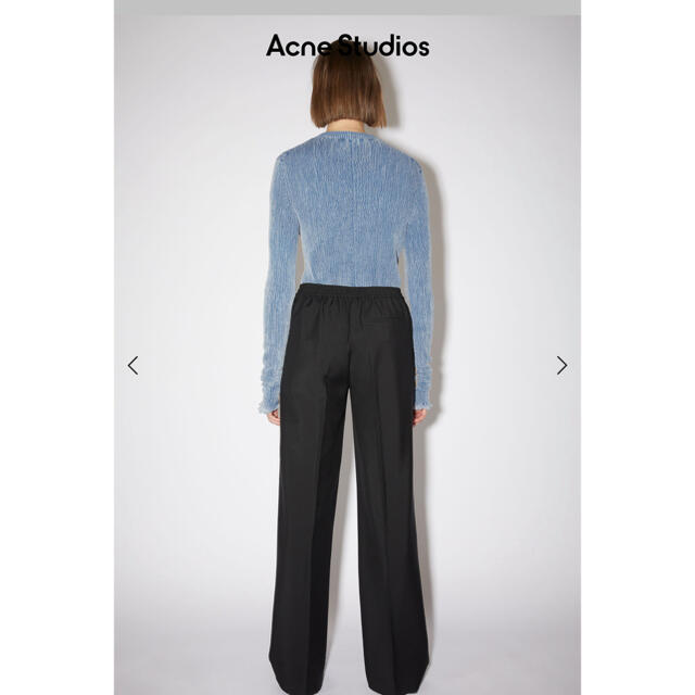 ACNE(アクネ)の【新品未使用】Acne Studios ウールブレンドトラウザーズ レディースのパンツ(カジュアルパンツ)の商品写真