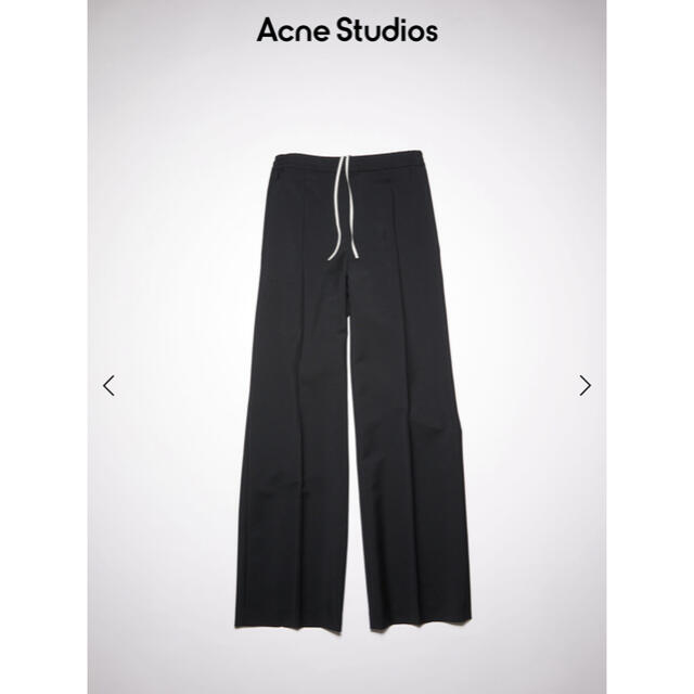 ACNE(アクネ)の【新品未使用】Acne Studios ウールブレンドトラウザーズ レディースのパンツ(カジュアルパンツ)の商品写真