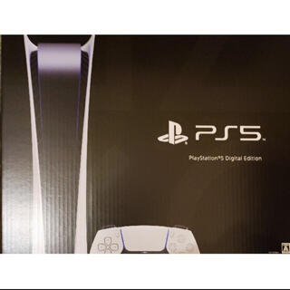 プレイステーション(PlayStation)の新品未開封　PS5 デジタルエディション(家庭用ゲーム機本体)