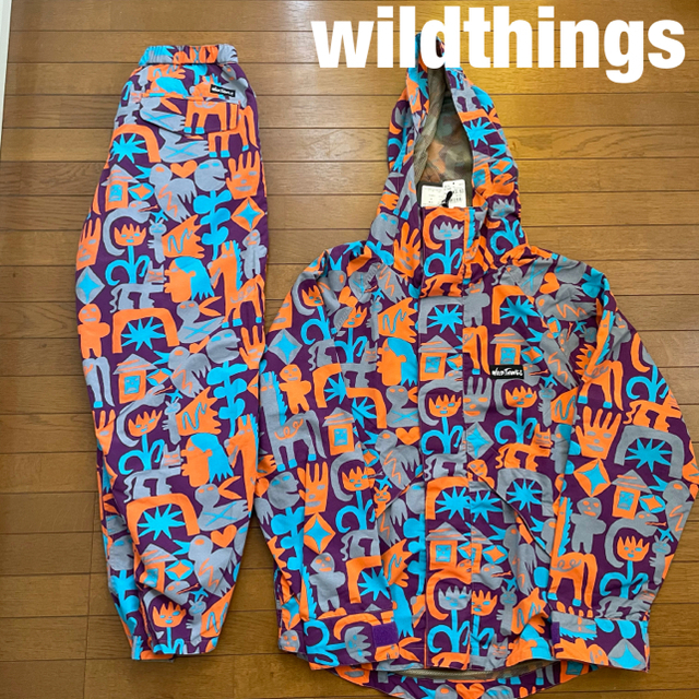 最新入荷 WILDTHINGS - WILD THINGS × Kentaro Okawara セットアップ ナイロンジャケット