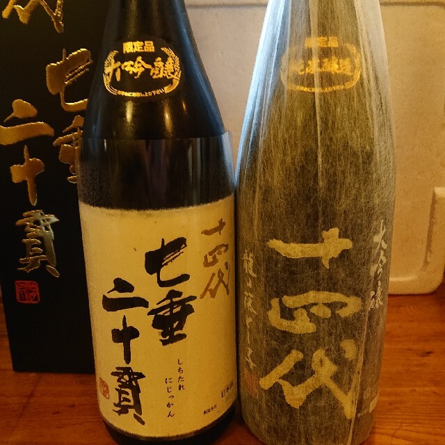 十四代 日本酒槽垂れ純米吟醸酒1升1800ml 14代　本生　原酒/本丸