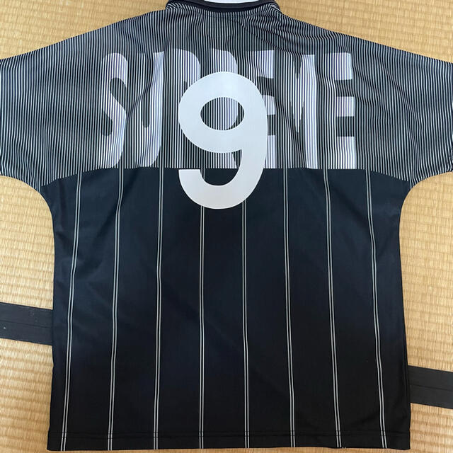 supreme サッカーポロ　サイズL 1