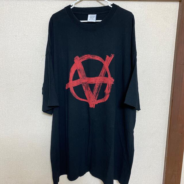 vetements anarchy Tシャツ　アナーキー　確実正規品Tシャツ/カットソー(半袖/袖なし)