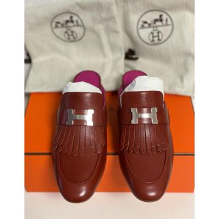 エルメス(Hermes)の新品未使用 エルメスTuileries  ミュール 37 ローファー モカシン (ミュール)