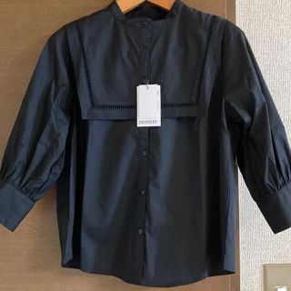 ザラ(ZARA)の新品　moment＋　セーラーカラー　シャツ　ビッグカラー(シャツ/ブラウス(長袖/七分))