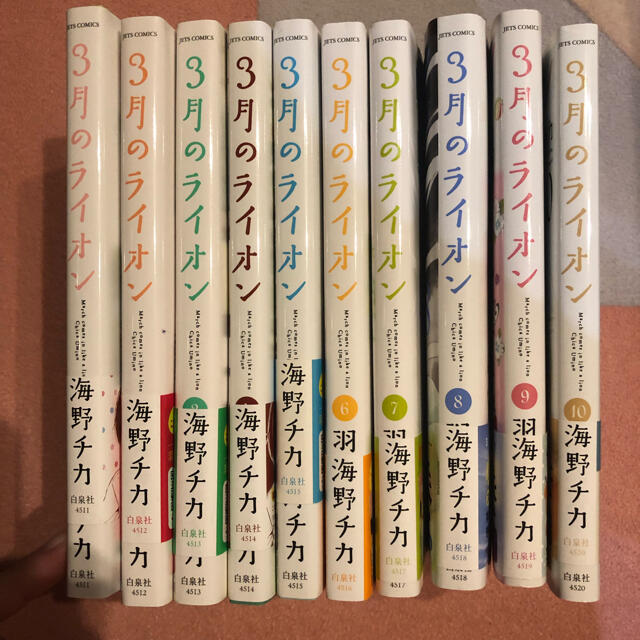 白泉社(ハクセンシャ)の3月のライオン　漫画　全巻セット エンタメ/ホビーの漫画(全巻セット)の商品写真