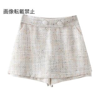 ザラ(ZARA)の🌰9月新作🌾5791◆ツイード キュロットパンツ(キュロット)