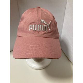 プーマ(PUMA)の新品未使用！PUMA プーマキャップ　ピンク(キャップ)