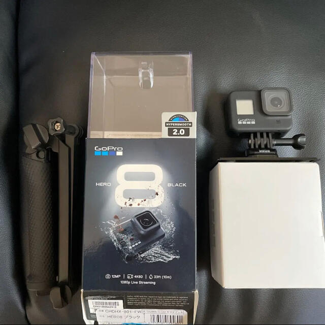 GoPro(ゴープロ)の◆お値下げしました◆GoPro HERO8 BLACK 国内正規品 スマホ/家電/カメラのカメラ(ビデオカメラ)の商品写真