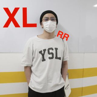 SAINT LAURENT PARIS YSLロゴ Tシャツ XXL 登坂広臣着